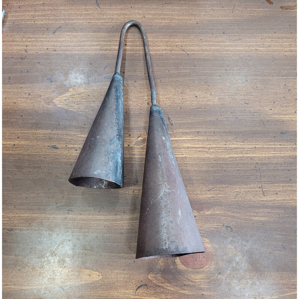 Vintage Handmade 2 tone bells